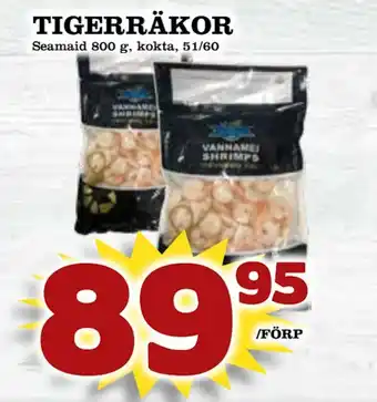 Matdax Tigerräkor erbjuda