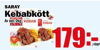 Matdax Kebabkött erbjuda