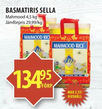 Matvärlden Tensta Basmatiris sella erbjuda