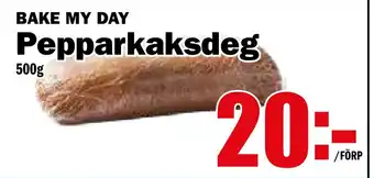 Pepparkaksdeg