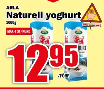 Matdax Naturell yoghurt erbjuda