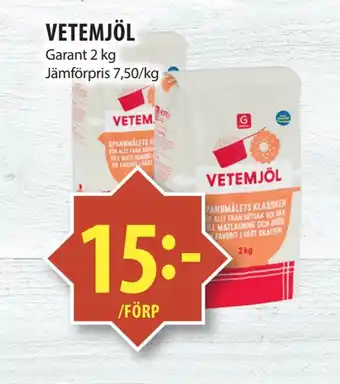 Vetemjöl