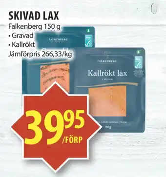 Matvärlden Tensta Skivad lax erbjuda