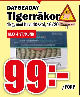 Matdax Tigerräkor erbjuda