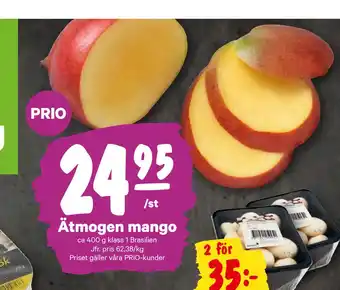 minmatbutik Ätmogen mango erbjuda