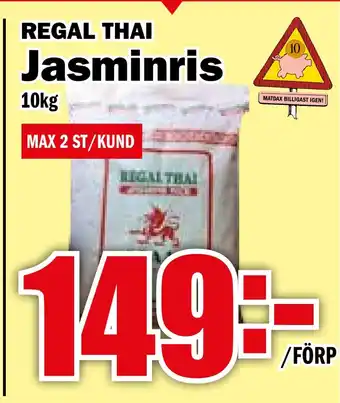 Matdax Jasminris erbjuda