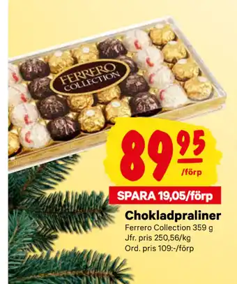Chokladpraliner
