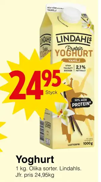 Matöppet Yoghurt erbjuda