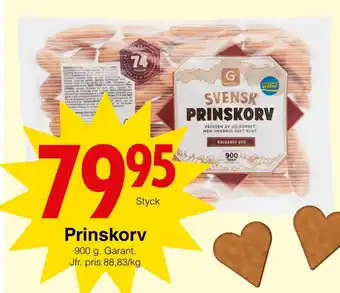 Matöppet Prinskorv erbjuda
