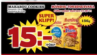 Nya Pulsen Marabou cookies erbjuda