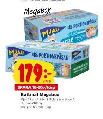 minmatbutik Kattmat megabox erbjuda