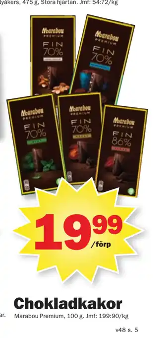 Pekås Chokladkakor erbjuda