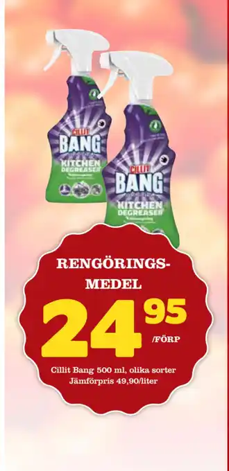 Nya Pulsen Rengöringsmedel erbjuda