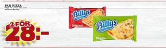Supergrossen Pan pizza erbjuda