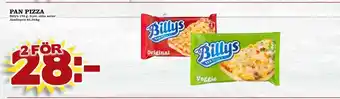 Supergrossen Pan pizza erbjuda