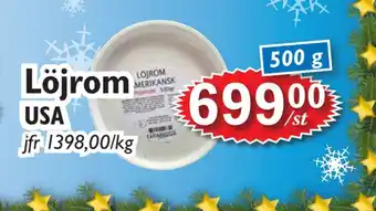 T-jarlen Löjrom erbjuda