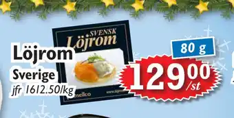 T-jarlen Löjrom erbjuda