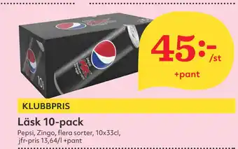 Hemköp Läsk 10-pack erbjuda