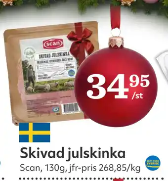 Hemköp Skivad julskinka erbjuda