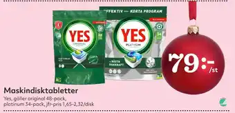 Hemköp Maskindisktabletter erbjuda