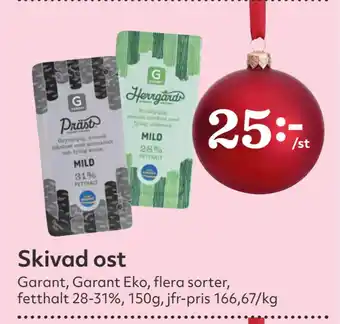 Hemköp Skivad ost erbjuda