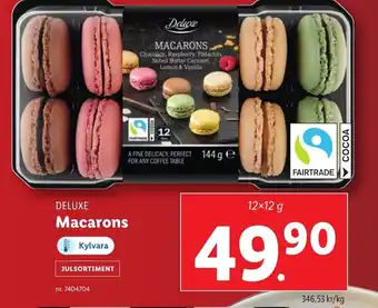 Lidl DELUXE Macarons erbjuda