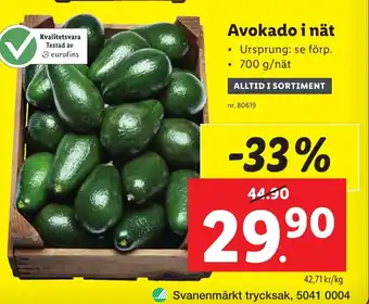 Lidl Avokado i nät erbjuda