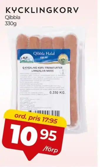 Matrix Butikerna KYCKLINGKORV Qibbla erbjuda