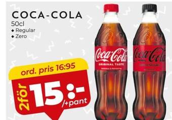 Matrix Butikerna COCA-COLA erbjuda