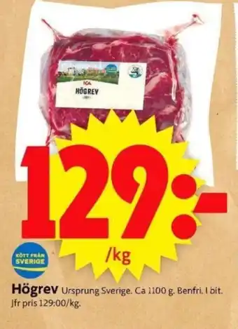 ICA Supermarket Högrev erbjuda