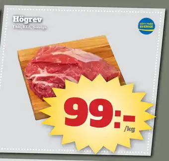 Bonum Matmarknad Högrev erbjuda