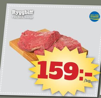 Bonum Matmarknad Ryggbiff erbjuda
