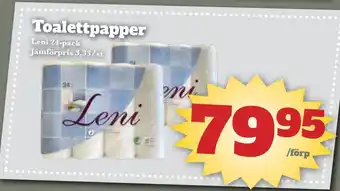Bonum Matmarknad Toalettpapper erbjuda