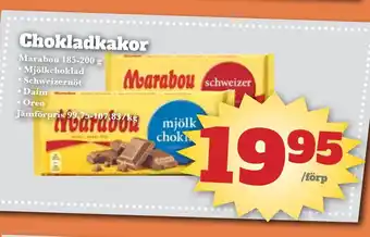 Bonum Matmarknad Chokladkakor erbjuda
