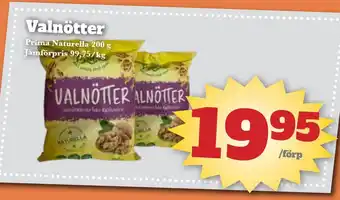 Bonum Matmarknad Valnötter erbjuda