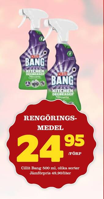 Bonum Matmarknad Rengöringsmedel erbjuda