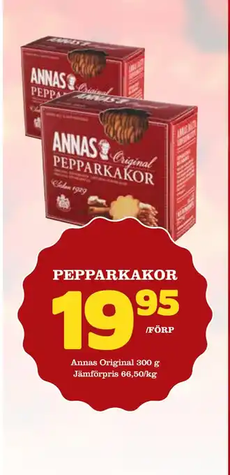 MatArket Pepparkakor erbjuda