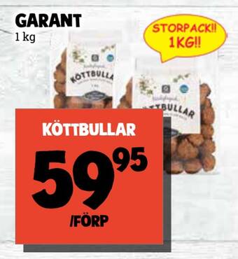 MatArket Köttbullar erbjuda