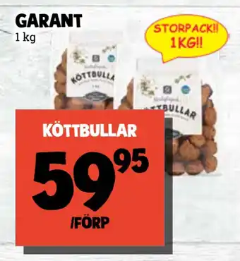 MatArket Köttbullar erbjuda