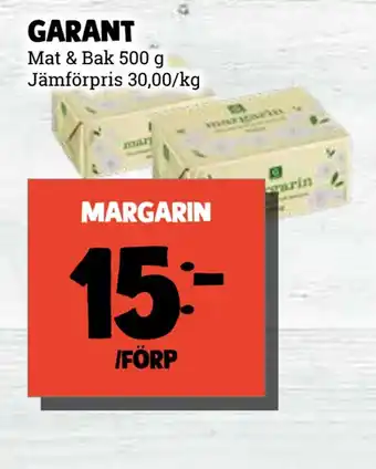 MatArket Margarin erbjuda