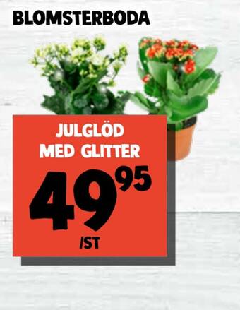MatArket Julglöd med glitter erbjuda