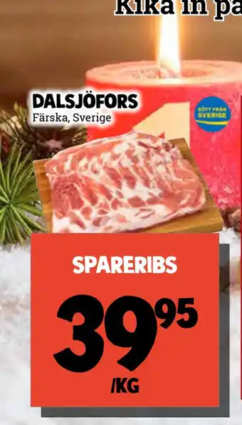 MatArket Spareribs erbjuda