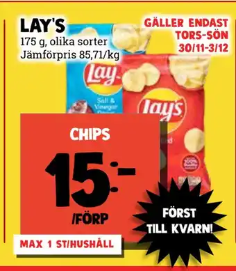 MatArket Chips erbjuda