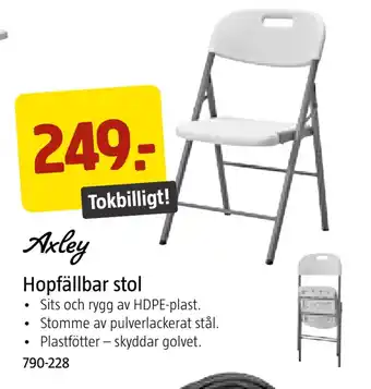 Jula Hopfällbar stol erbjuda