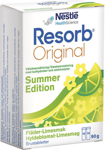 Apotek Hjärtat Resorb original fläder-limesmak 20 st erbjuda
