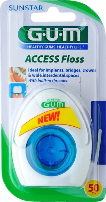 Apotek Hjärtat Gum access floss 50 st erbjuda