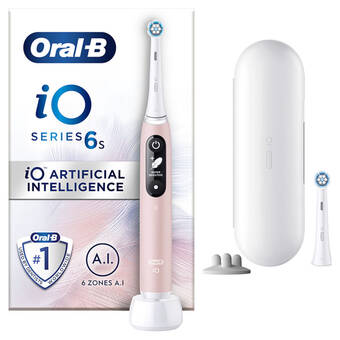 Apotek Hjärtat Oral-b eltandborste io6 rosa erbjuda