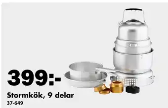 Biltema Stormkök, 9 delar erbjuda