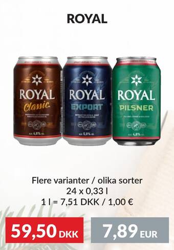 Nielsen Discount Royal erbjuda