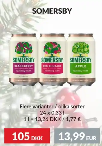 Nielsen Discount Somersby erbjuda
